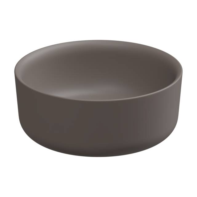 Раковина накладная 42 см GSG Ceramic Design Hit! HILAVRO42029, Tortora Matt