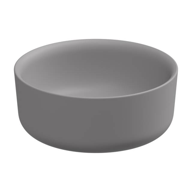 Раковина накладная 42 см GSG Ceramic Design Hit! HILAVRO42038, Fumo Matt