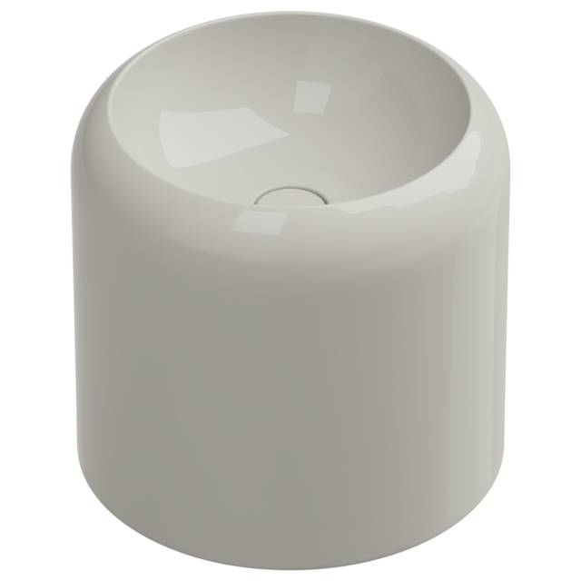Раковина накладная 42 см GSG Ceramic Design Petra PELAVSECOLFS013, пергамон глянцевый