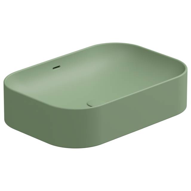 Раковина накладная 60x42 см GSG Ceramic Design Easy EALAVTP60031, Salvia Matt