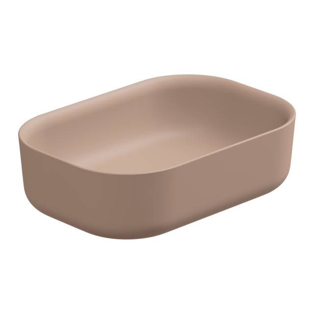 Раковина накладная 60x42 см GSG Ceramic Design Hit! HILAVRE60032, Cipria Matt