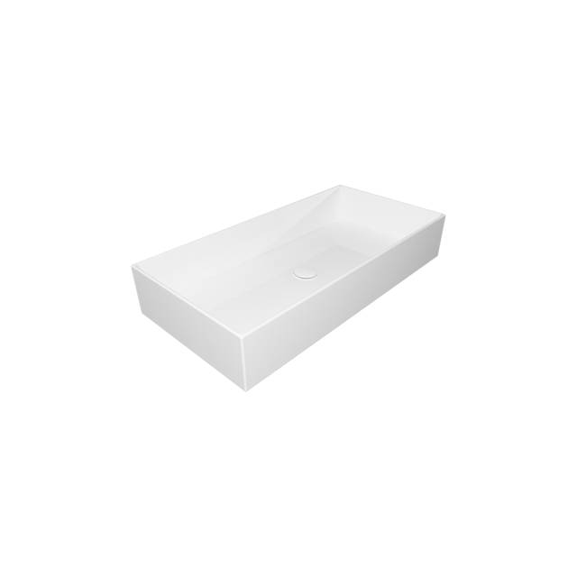 Раковина накладная 80x40 см GSG Ceramic Design Zenith ZELAVFS80000, белый глянцевый