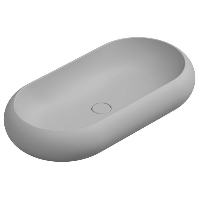 Раковина накладная 80x42 см GSG Ceramic Design Petra PELAV80033, Perla Matt