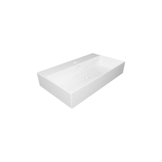 Раковина накладная 80x46 см GSG Ceramic Design Zenith ZELAVBW80000, белый глянцевый
