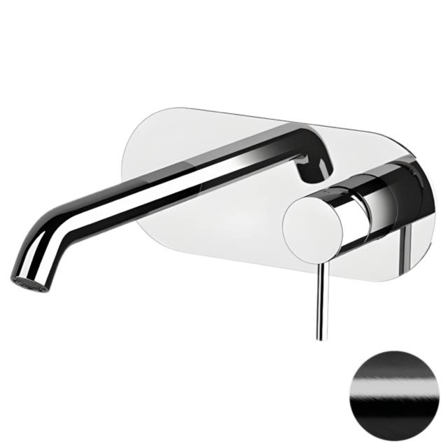 Смеситель для раковины Remer X Style X15WBCFP, черный брашированный хром
