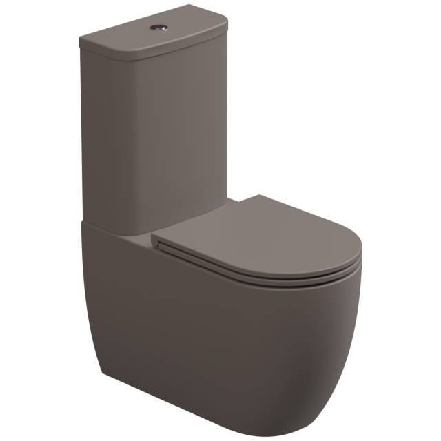Чаша напольного унитаза GSG Ceramic Design Like LKMBL029P, Tortora Matt