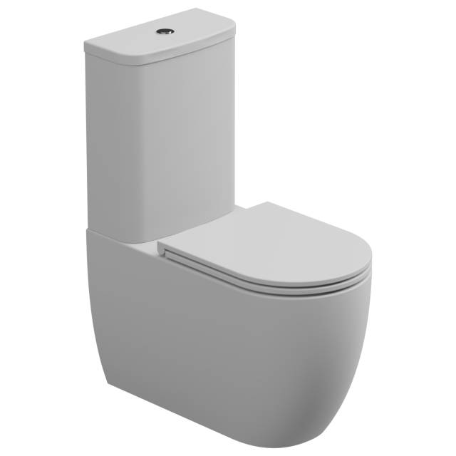 Чаша напольного унитаза биколор GSG Ceramic Design Like LKMBLBI000/001P, White/White Matt