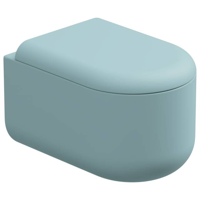 Чаша подвесного унитаза Eco Clean (торнадо) GSG Ceramic Design Petra PEWCSOEC037, Ice Matt