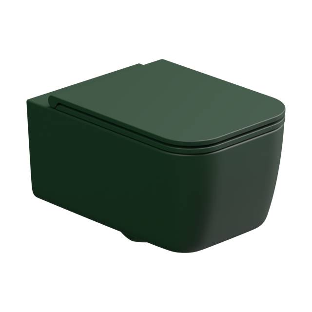 Чаша подвесного унитаза GSG Ceramic Design Brio BRWCSO036, Smeraldo Matt