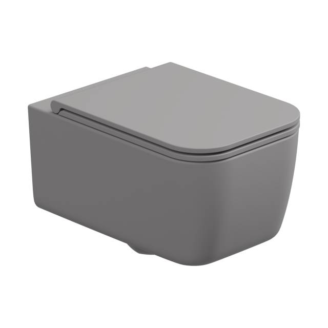 Чаша подвесного унитаза GSG Ceramic Design Brio BRWCSO038, Fumo Matt