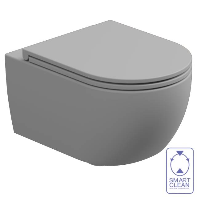 Чаша подвесного унитаза биколор GSG Ceramic Design Like LKWCSOBI000/033, White/Perla Matt