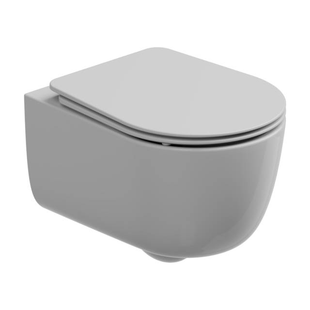 Чаша подвесного унитаза со смывом Smart Clean GSG Ceramic Design Hit! HIWCSO000, белый глянцевый