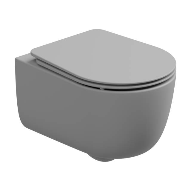 Чаша подвесного унитаза со смывом Smart Clean GSG Ceramic Design Hit! HIWCSO033, Perla Matt