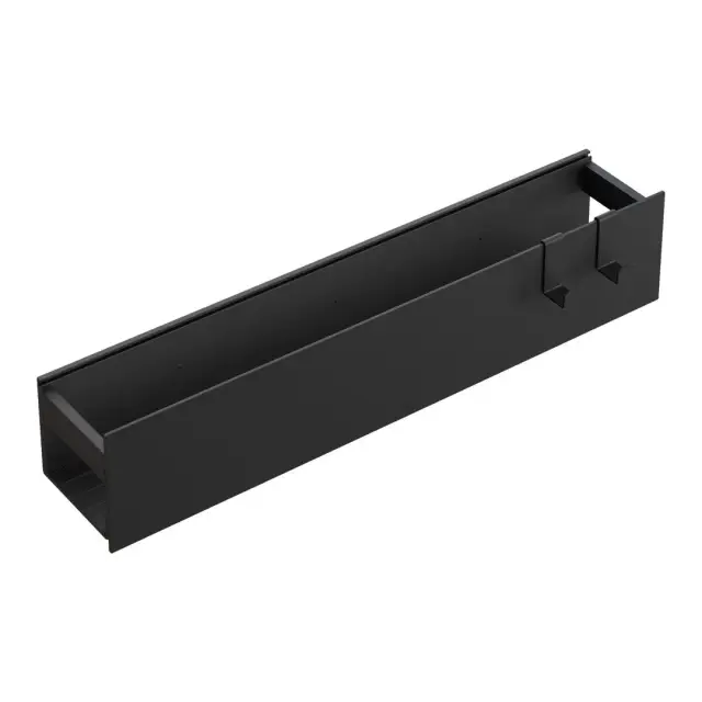 Boheme Space Полка подвесная 60 см, с 2-мя крючками, цвет: black 10966-B