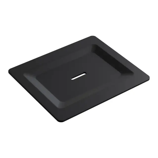 Boheme Space Мыльница с латунной чашей, накладная, цвет: black 10966-B-SOAP