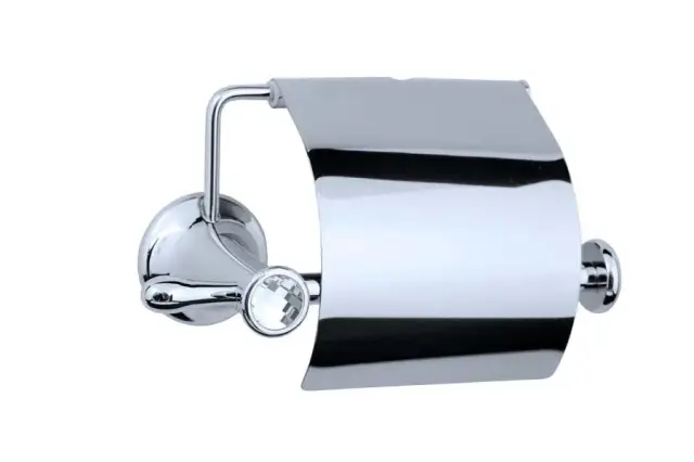 Boheme Puro Держатель туалетной бумаги с крышкой, подвесной, цвет: chrome 10701