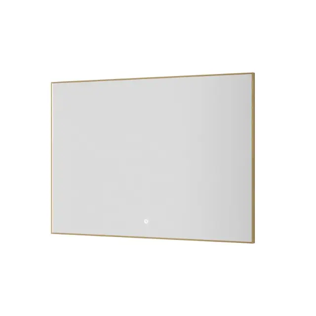 Boheme Зеркало 70x100h см в металлической раме, с подсветкой и сенсором, цвет: gold 543-100-G