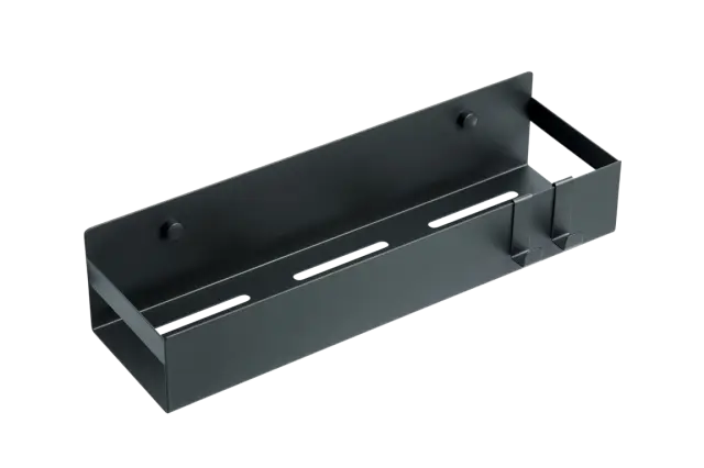 Boheme Q Полка подвесная 35 см, с 2-мя крючками, цвет: black 10965-B