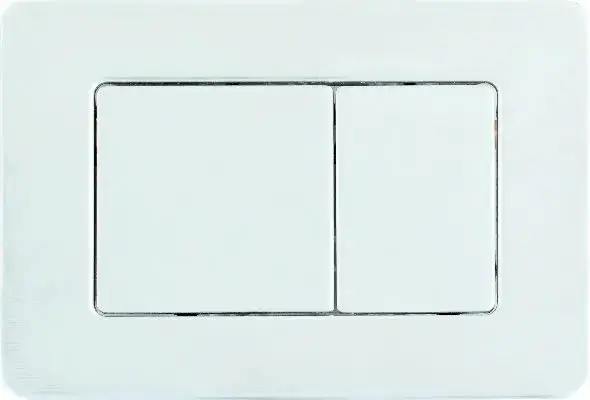 Boheme Кнопка смыва для инсталляции Geberit, нержавеющая сталь, цвет: matt white 650-MW