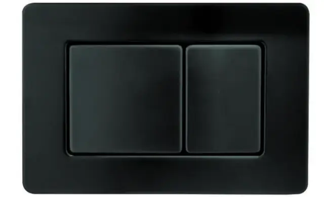 Boheme Кнопка смыва для инсталляции Geberit, нержавеющая сталь, цвет: black 650-B