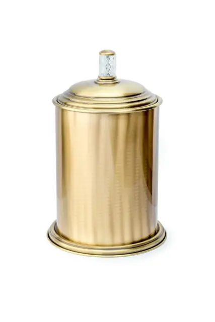 Boheme Murano Cristal Ведро с крышкой напольное, 5 литров, цвет: bronze 10907-CRST-BR