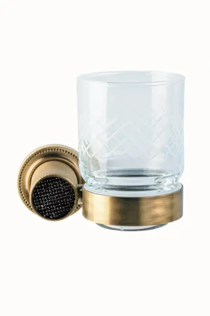 Boheme Royal Cristal Стакан подвесной, стеклянный полупрозрачный, цвет: bronze 10924-BR-B