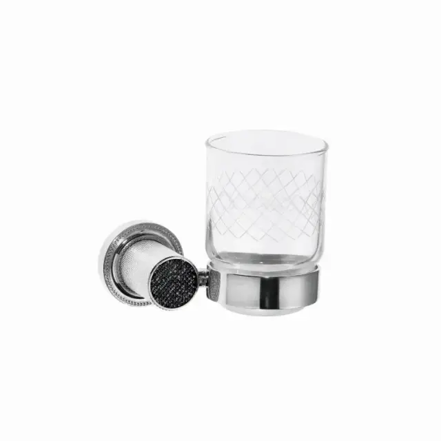 Boheme Royal Cristal Стакан подвесной, стеклянный полупрозрачный, цвет: chrome 10924-CR-B