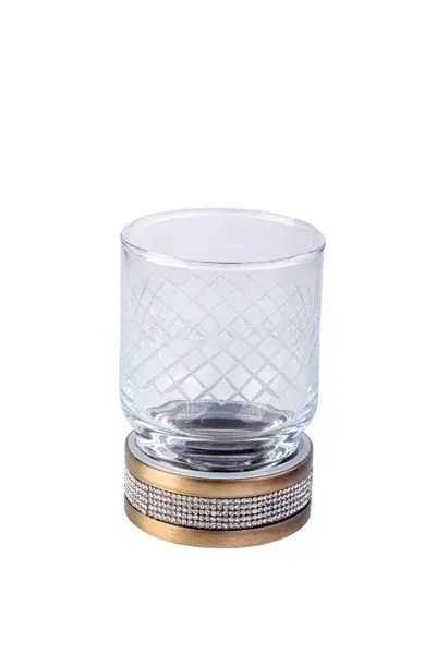 Boheme Royal Cristal Стакан настольный, стеклянный полупрозрачный, цвет: bronze 10931-BR