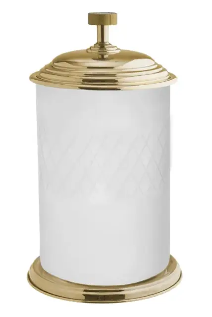 Boheme Royal Cristal Ведро с крышкой напольное, 5 литров, цвет: gold 10934-G