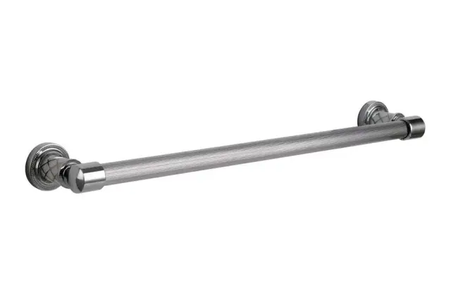 Boheme Murano Полотенцедержатель 60 см, подвесной, цвет: chrome/white 10902-W-CR
