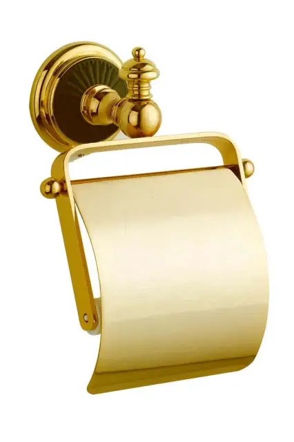 Boheme Palazzo Держатель туалетной бумаги с крышкой, подвесной, цвет: gold 10151
