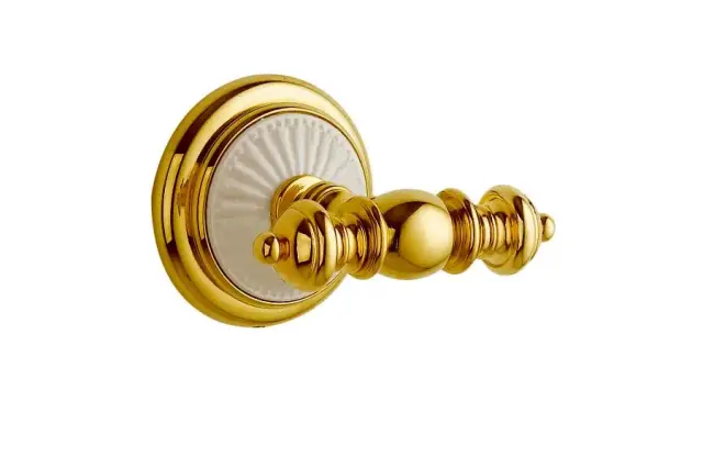 Boheme Palazzo Крючок для полотенец двойной, подвесной, цвет: gold 10106