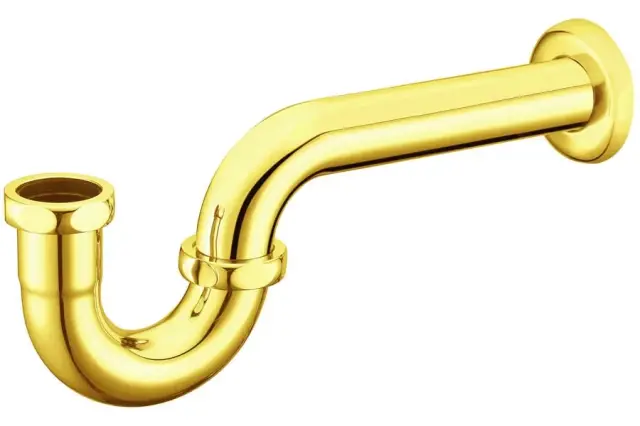 Boheme Сифон для раковины латунный, цвет: gold 608