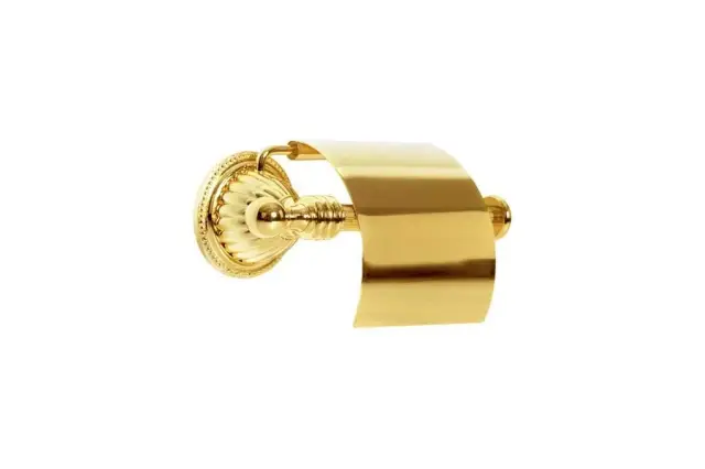 Boheme Hermitage Держатель туалетной бумаги с крышкой, подвесной, цвет: gold 10350