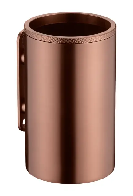 Boheme Uno Стакан для зубных щеток подвесной, латунный, цвет: brushed bronze 10974-BRB