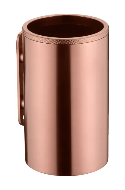Boheme Uno Стакан для зубных щеток подвесной, латунный, цвет: copper brushed 10974-CB