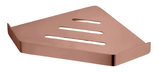 Boheme New Venturo Угловая полка 25 см, цвет: brushed bronze 10318-BRB