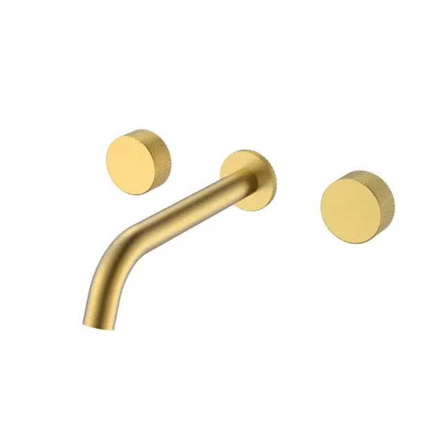 Boheme Stick Touch Смеситель для раковины встраив., с внутр. частью, излив 20,2 см, цвет: matt gold 152-2-MG.2