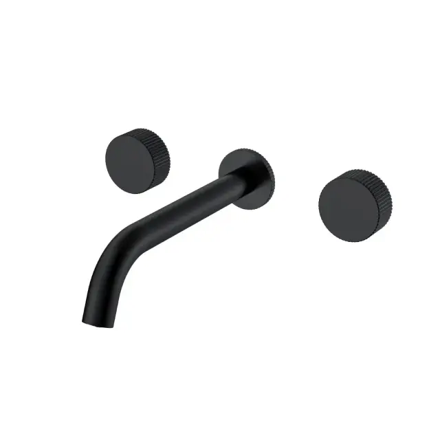 Boheme Stick Linea Смеситель для раковины встраиваемый, с внутр. частью, излив 20,2 см, цвет: black 152-2-B.3