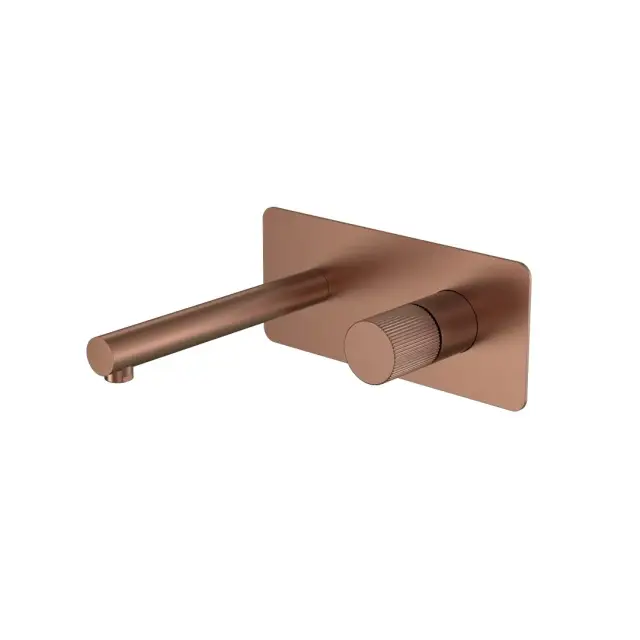 Boheme Stick Смеситель для раковины встраив., с внутр. частью, излив 18,5 см, цвет: brushed bronze 125-BRB.3