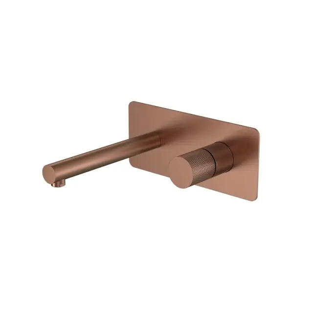 Boheme Stick Смеситель для раковины встраив., с внутр. частью, излив 18,5 см, цвет: brushed bronze 125-BRB.2