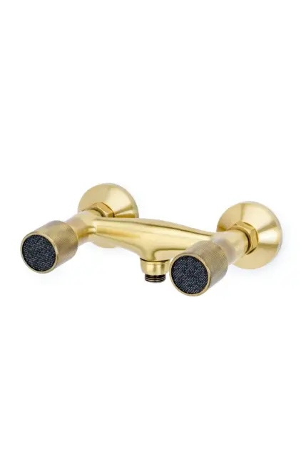 Boheme Royal Cristal Смеситель для душа без излива и душевого набора, цвет: bronze 314-Royal/CRST black