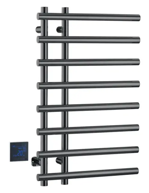 Boheme Uno Spirale Полотенцесушитель электрический 50x80h см, цвет: shine gun metall 722-SGM