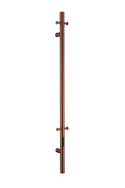 Boheme Uno Полотенцесушитель сенсорный электрический с крючками, цвет: brushed bronze 726-BRB
