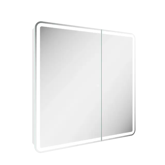 Зеркальный шкаф для ванной комнаты SANCOS Diva 800х149х800, с подсветкой, арт.DIV800