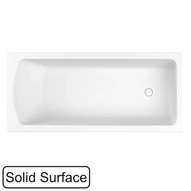 Ванна WHITECROSS Coin 165x75 (белый мат) иск. камень