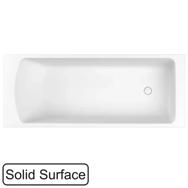 Ванна WHITECROSS Coin 175x70 (белый мат) иск. камень