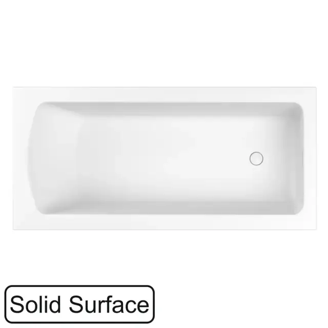Ванна WHITECROSS Coin 170x80 (белый мат) иск. камень