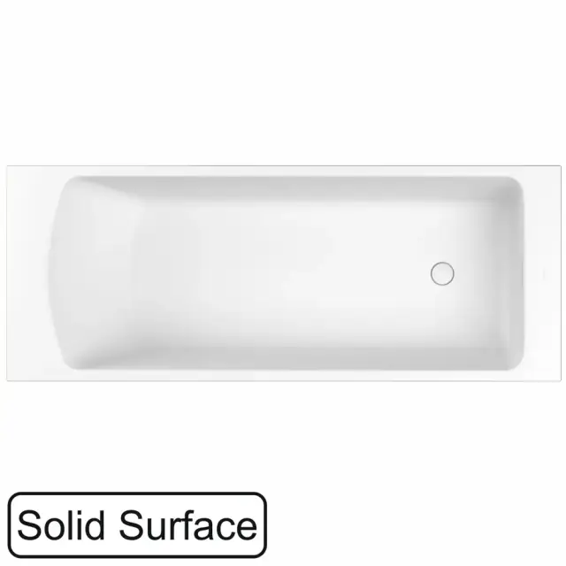 Ванна WHITECROSS Coin 180x70 (белый мат) иск. камень