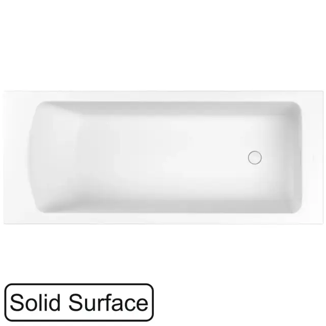 Ванна WHITECROSS Coin 180x75 (белый мат) иск. камень